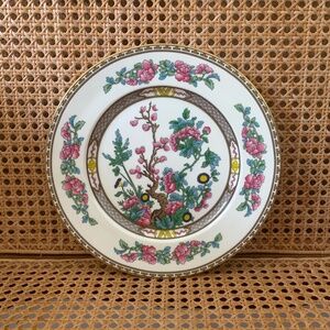 Rare Aynsley Indian Tree Bone China Dinner Plate 10.25"